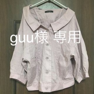 ダブルクローゼット(w closet)の【専用】 w closet 麻レーヨンGジャン風シャツ(シャツ/ブラウス(長袖/七分))