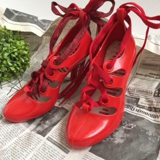 ヴィヴィアンウエストウッド(Vivienne Westwood)の【新品未使用】ヴィヴィアンウエストウッド☆メリッサ☆ギリー☆レースアップ☆(ハイヒール/パンプス)