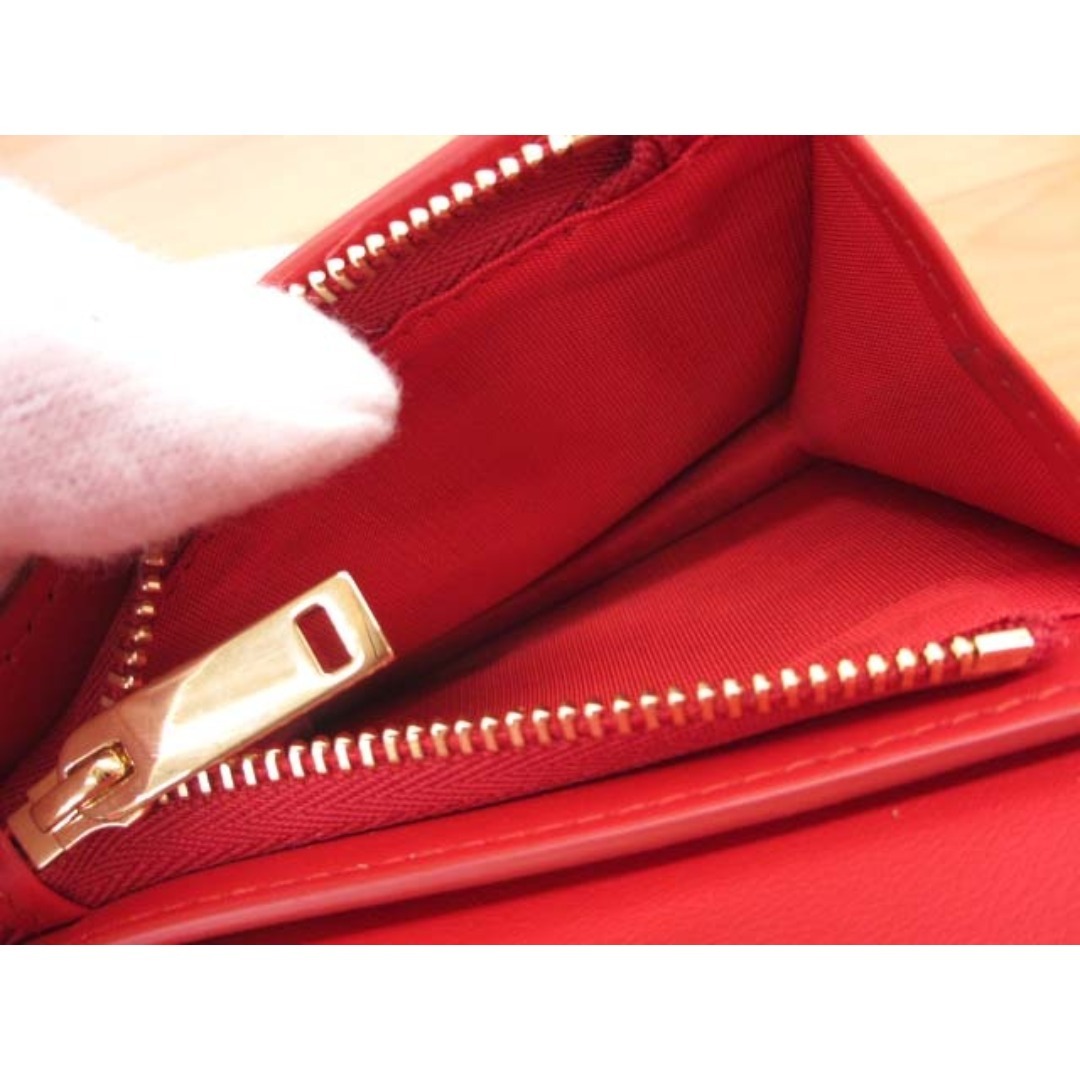 FERRAGAMO(フェラガモ)の美品 フェラガモ 220627 ダブルガンチーニ コンパクト財布 レディースのファッション小物(財布)の商品写真