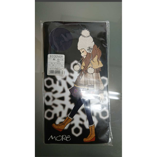 新品未開封MORE(モア)８０デニールタイツ★サイズ１０５(身長９５～１１５㎝)
