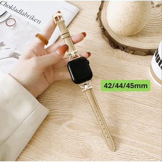n304【新品未使用】Apple Watch フェイクレザー バンド