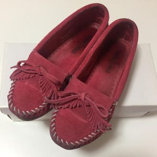 ミネトンカ(Minnetonka)のミネトンカ ピンク モカシン(スリッポン/モカシン)