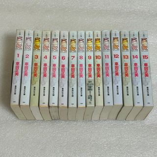 シュウエイシャ(集英社)の【車田作品☆良品】聖闘士星矢 文庫版 全15巻セット(全巻セット)