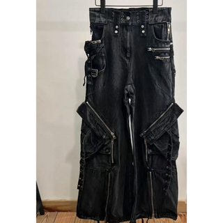 NO FAITH STUDIOS カーゴパンツ カーゴデニム M