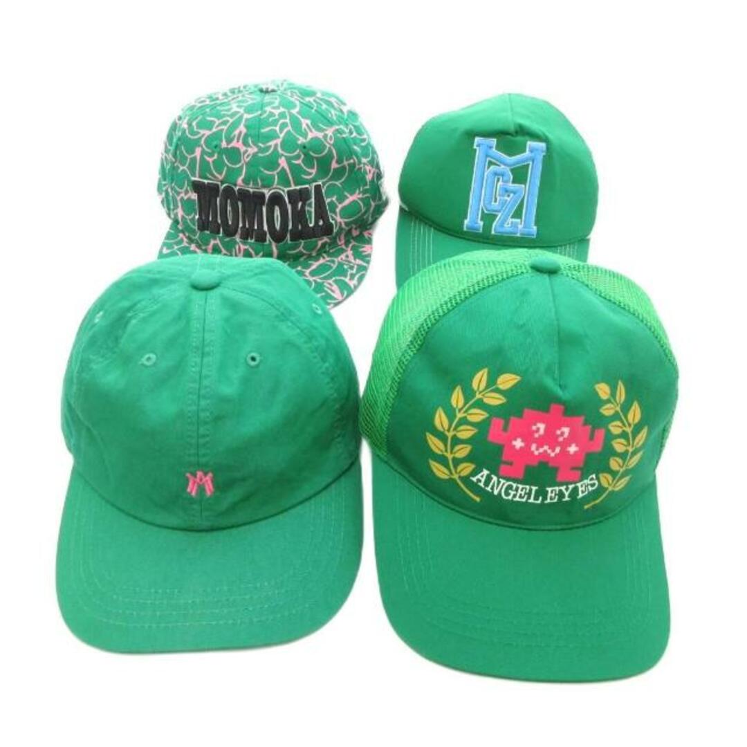 other(アザー)のエンジェルアイズ 含む キャップ 帽子 セット F 緑 グリーン /JS メンズの帽子(キャップ)の商品写真