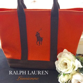 ラルフローレン(Ralph Lauren)の翔様専用ラルフローレン オレンジ バック(トートバッグ)