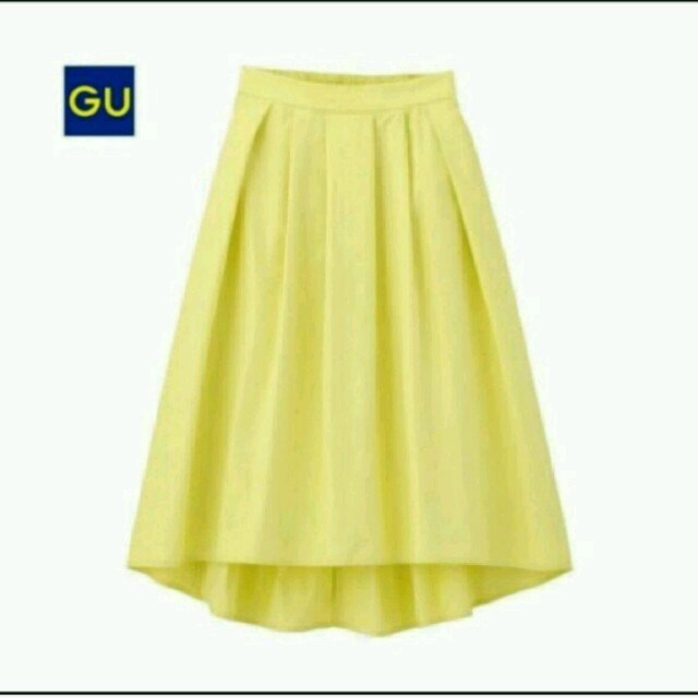 GU(ジーユー)のL 新品・未使用  レディースのスカート(ひざ丈スカート)の商品写真