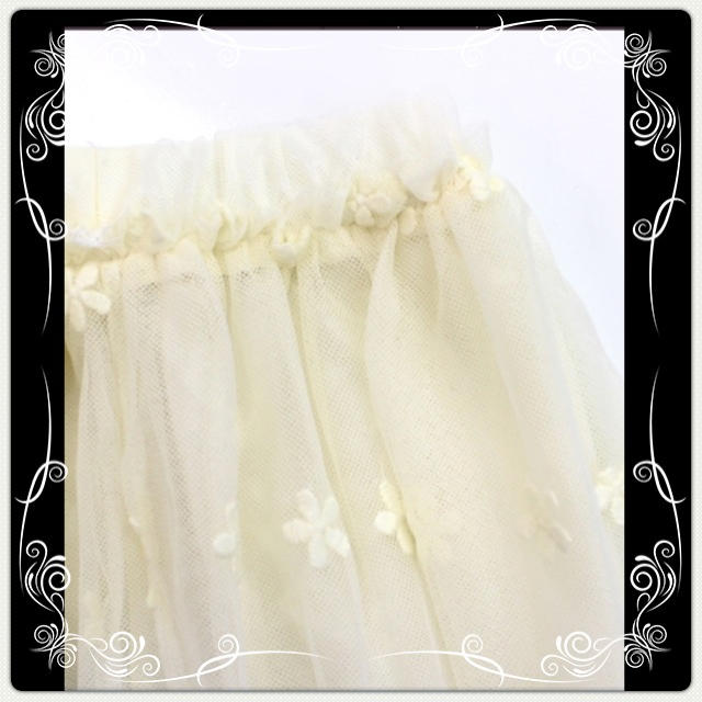 ANAP(アナップ)のANAP♡白スカート 膝丈新品 レディースのスカート(ひざ丈スカート)の商品写真