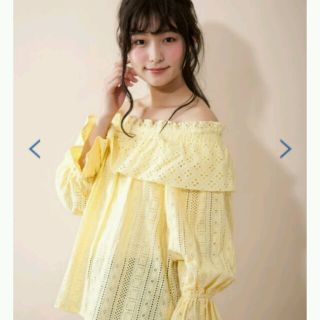 オリーブデオリーブ(OLIVEdesOLIVE)の『新品』lase blouse*°(シャツ/ブラウス(長袖/七分))