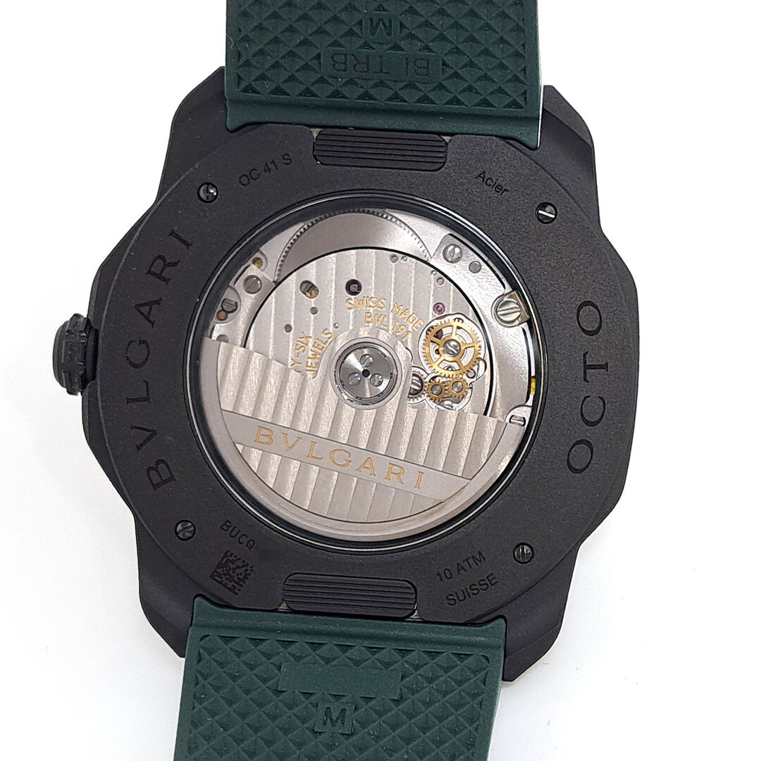 BVLGARI(ブルガリ)のブルガリ オクト ローマ 103925 自動巻き ステンレススティール メンズ BVLGARI [美品] 【中古】 【時計】 メンズの時計(腕時計(アナログ))の商品写真