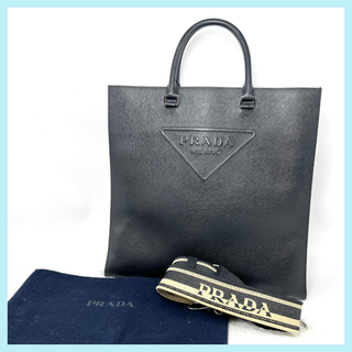 プラダ(PRADA)の✨極美品✨PRADA プラダ 　サフィアーノエンボス 2WAYトートバッグ(トートバッグ)