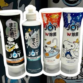 スヌーピー限定ボトル　JOY PRO洗浄 W除菌 4本　逆さボトル