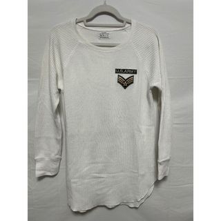 U.S.ARMYサーマルサイドスリット白ロンT