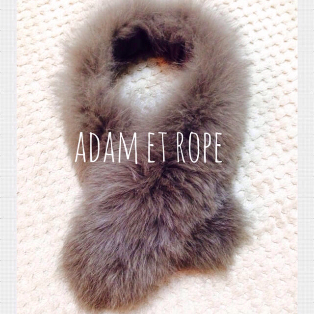 Adam et Rope'(アダムエロぺ)のアダムエロペ ファーティペット レディースのファッション小物(マフラー/ショール)の商品写真