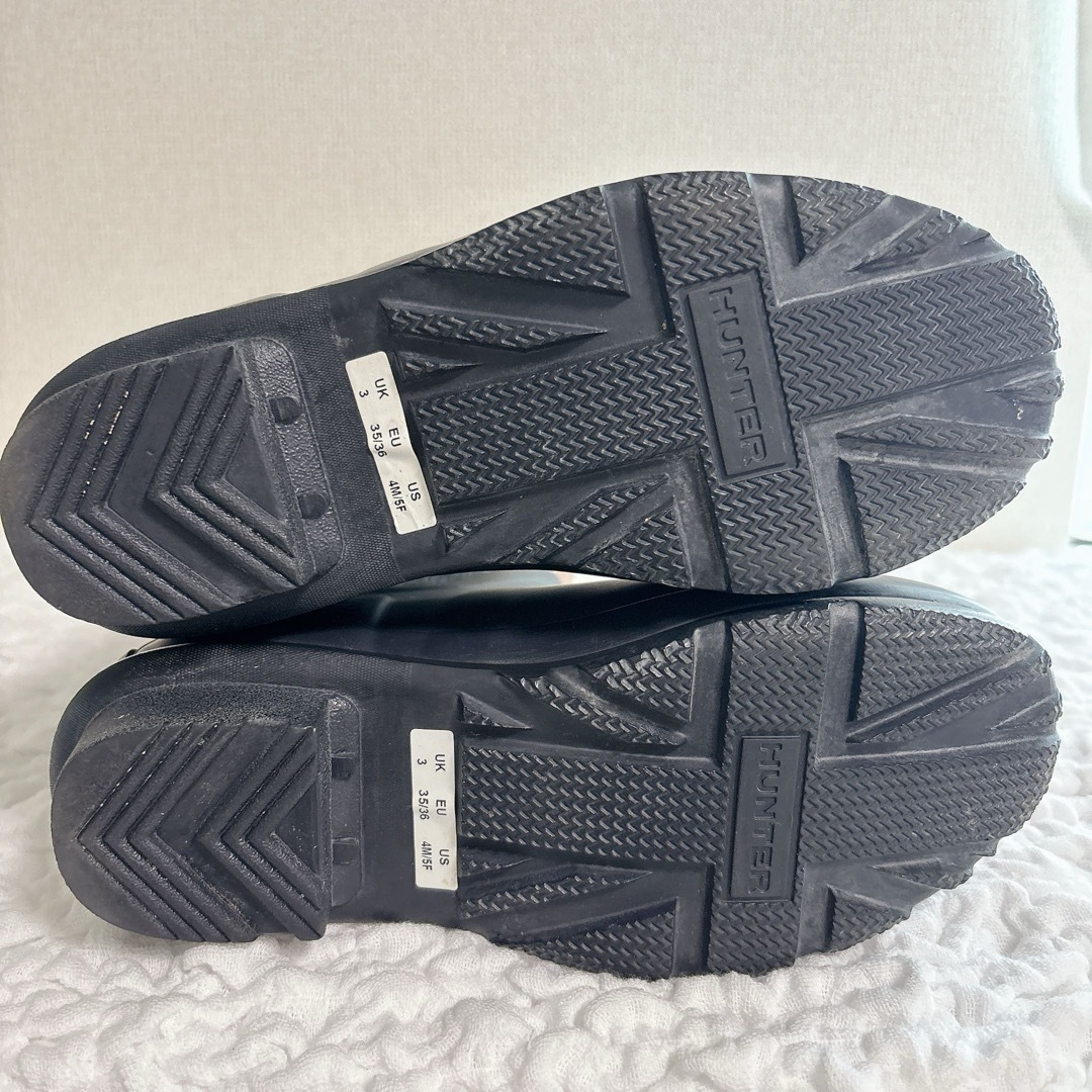 HUNTER(ハンター)の美品✨HUNTER ハンター ユニオンジャック柄 レインブーツ 希少 レディースの靴/シューズ(レインブーツ/長靴)の商品写真