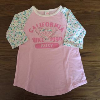 ロキシー(Roxy)のROXYロキシーkids七分袖ロンTチュニック110cm(Tシャツ/カットソー)