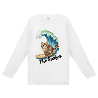 湘南　SURF CAT ロンT　The Surfer 　　M(Tシャツ/カットソー(七分/長袖))