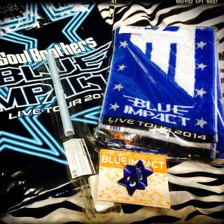 三代目グッズ タオル ピアス フラッグ(アイドルグッズ)