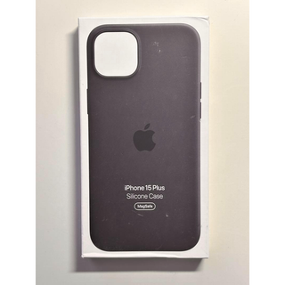 【新品】純正 iPhone 15 Plus シリコンケース・ブラック②