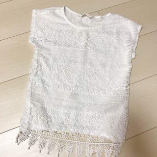 エイチアンドエム(H&M)のH&M♡レースTOPS 110/116(Tシャツ/カットソー)