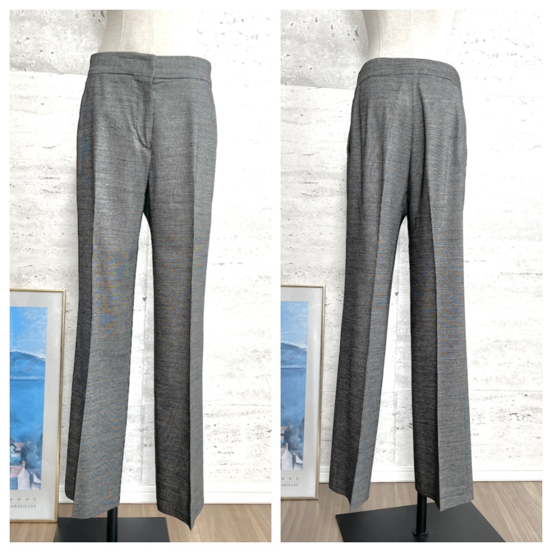 極美品☆MAXMARA最高級ライン☆ウール☆ノーカラー☆ジャケット☆