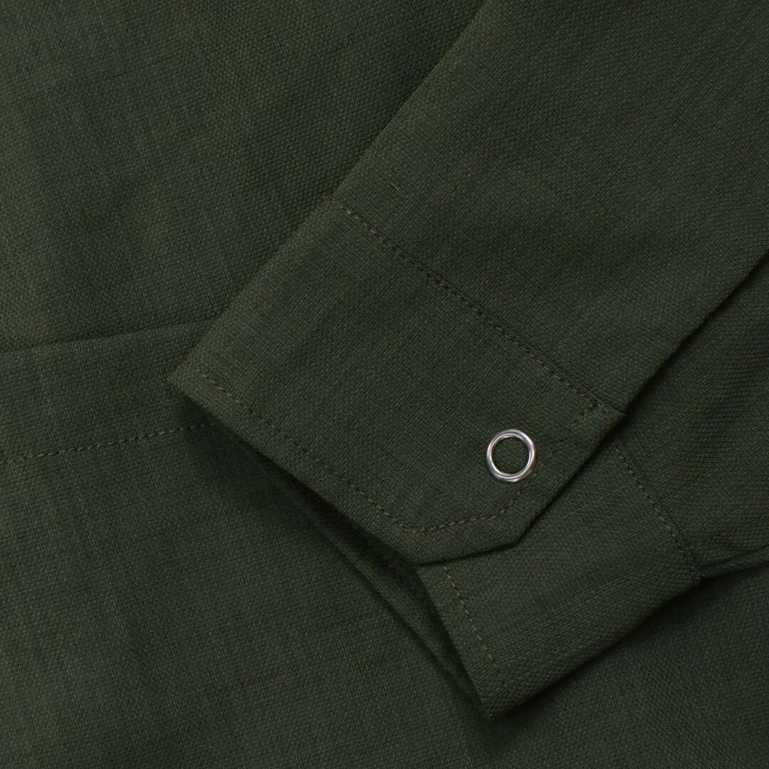 niko and...(ニコアンド)のniko and... ニコアンド 通年 テックリネン★ オーバーサイズ 長袖 ワーク シャツ Sz.M メンズ メンズのトップス(シャツ)の商品写真