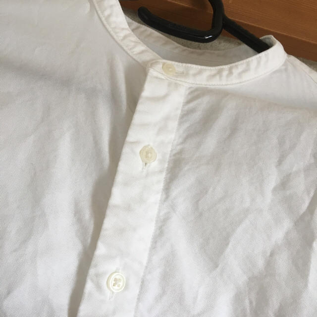 LEMAIRE(ルメール)のUNIQLO スタンドカラーシャツ レディースのトップス(シャツ/ブラウス(長袖/七分))の商品写真