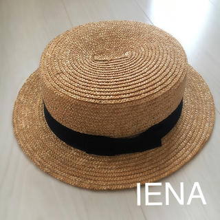 イエナ(IENA)のIENA 麦わら帽子 カンカン帽(麦わら帽子/ストローハット)