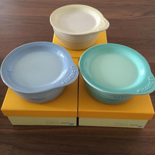 ルクルーゼ(LE CREUSET)のお値下げ♡ルクルーゼ アーバンリゾート プレートオンディッシュ 3個(食器)