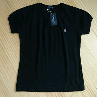 ジムフレックス(GYMPHLEX)の新品タグ付きジムフレックス☆半袖カットソー黒(Tシャツ(半袖/袖なし))