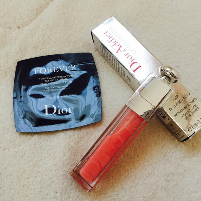 Dior(ディオール)のdior マキシマイザー サンプル付き コスメ/美容のベースメイク/化粧品(リップグロス)の商品写真