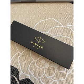 美品　パーカー万年筆　ブラック ゴールド カートリッジ式 ケース付き