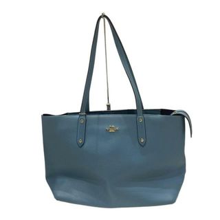 コーチ(COACH)のCOACH(コーチ) トートバッグ セントラル トート ウィズ ジップ 69424 ライトブルー レザー(トートバッグ)