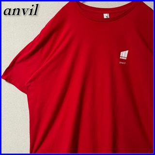 アンビル(Anvil)の【anvil】 アンヴィル バックプリント Tシャツ ビッグサイズ(Tシャツ/カットソー(半袖/袖なし))