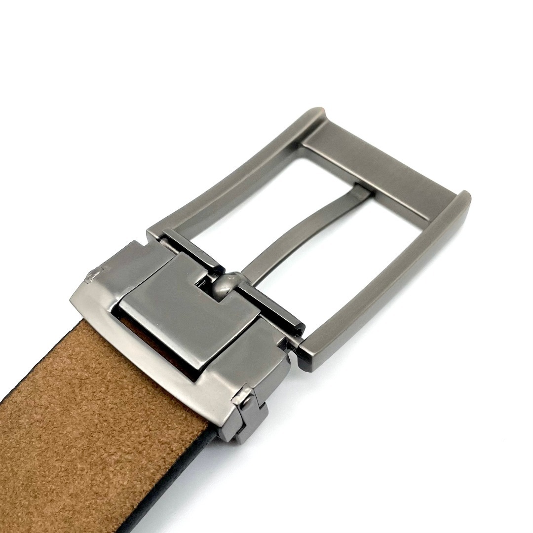 レザーベルト メンズ イタリアンレザー 本革 新品 ブラウン 茶【PN2263】 メンズのファッション小物(ベルト)の商品写真