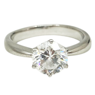 【中古】PT950 リング プラチナリング ダイヤ ダイヤモンド 1.138ct 4.4g ＃8 約8号 貴金属 ジュエリー 指輪 アクセサリー お洒落 パーティ レディース 【ブランドギャラリー東心斎橋店】(リング(指輪))