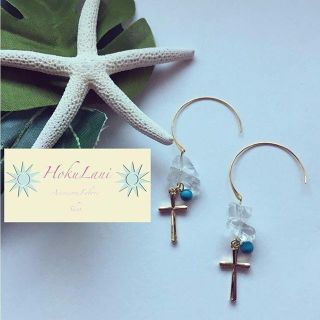  CrystalCrossピアス(ピアス)
