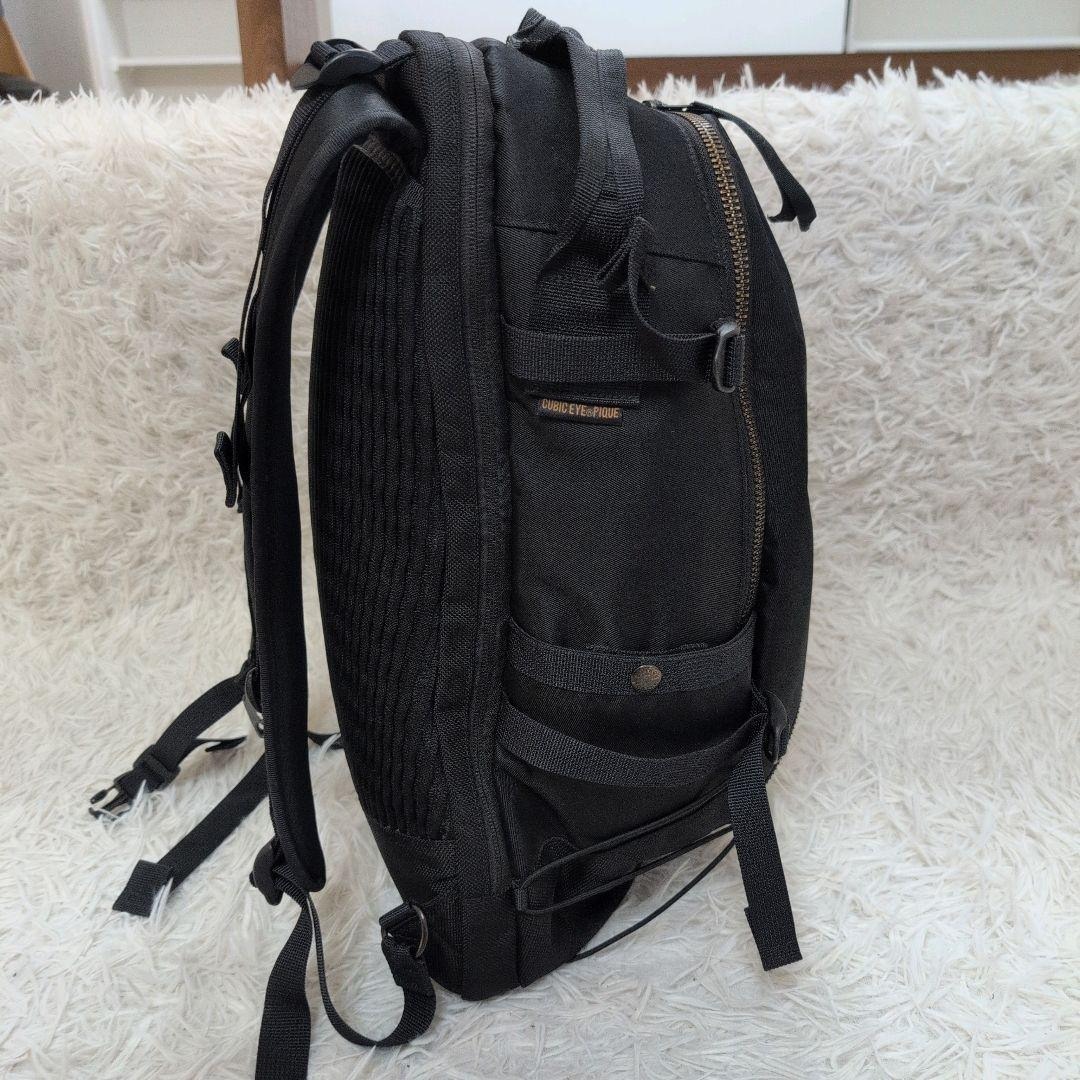 PORTER(ポーター)の極美品 ポーター 吉田カバン シングス リュック ストレッチコード ナイロン 黒 メンズのバッグ(バッグパック/リュック)の商品写真