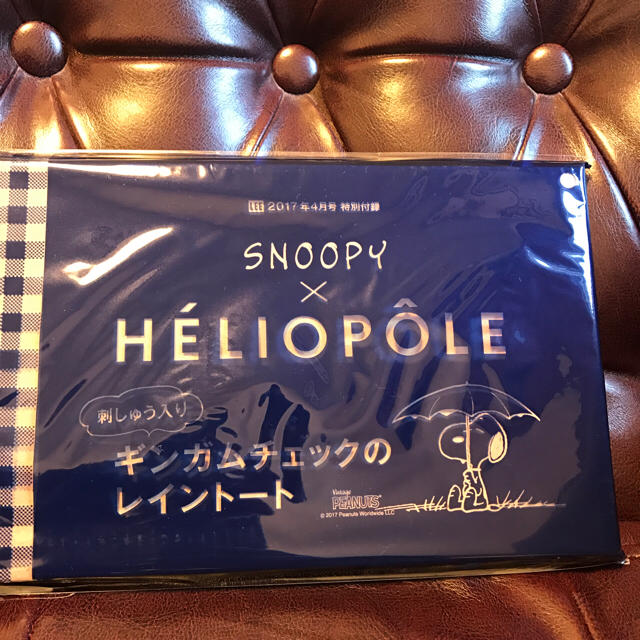 SNOOPY(スヌーピー)のスヌーピー トートバッグ LEE付録 レディースのバッグ(トートバッグ)の商品写真