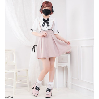 リボン 厚底サンダル エナメル パープル 23cm