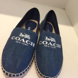 コーチ(COACH)の4/26 ちょこ様専用【美品】coach エルパドリーユ(スニーカー)