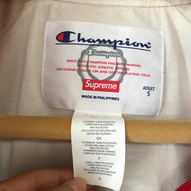 Supreme(シュプリーム)のsupreme champion コラボ スプリング ブルゾン メンズのジャケット/アウター(ブルゾン)の商品写真