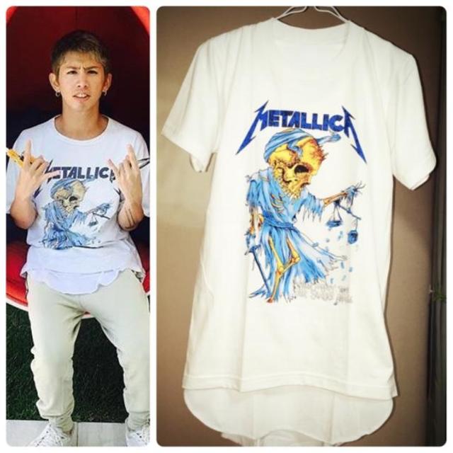 希少！Taka着用 同型同色 METALLICA Tシャツ