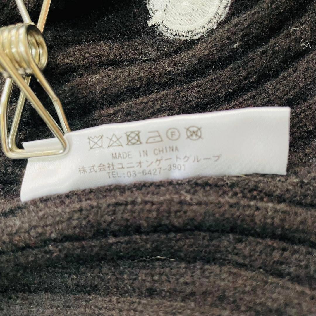 6407【美品】ブリーフィング タートルネックリブニット セーター