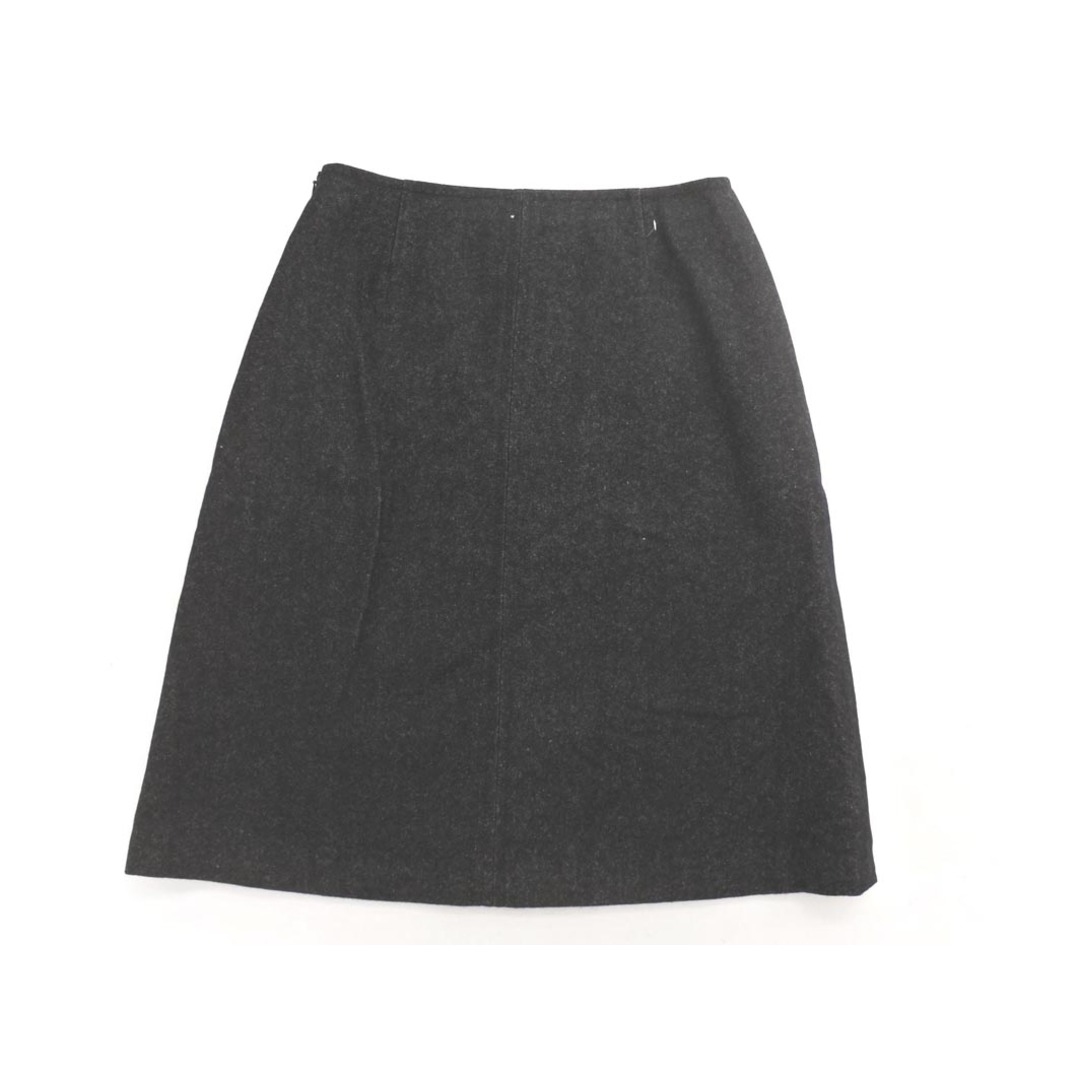 kumikyoku(組曲)(クミキョク)の新品 KUMIKYOKU 組曲 大きいサイズ ウール混 膝丈 スカート size5/チャコール ◇■ レディース レディースのスカート(ひざ丈スカート)の商品写真