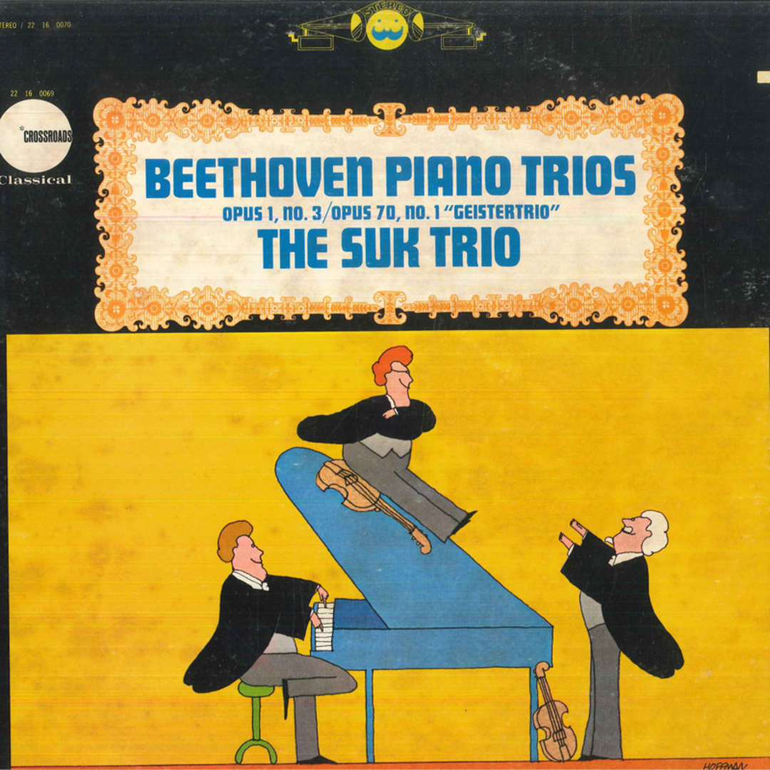 米LP スーク・トリオ ベートーヴェン、ピアノ三重奏曲 作品1-3 / 作品70-1  22160070 CROSSROADS /00260 エンタメ/ホビーのエンタメ その他(その他)の商品写真