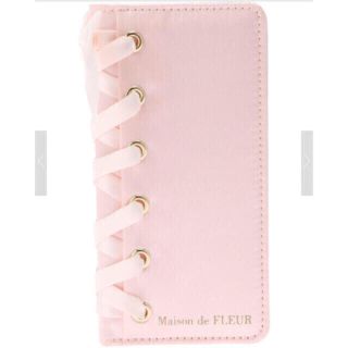 メゾンドフルール(Maison de FLEUR)の再販！レースアップiPhoneケース(iPhoneケース)