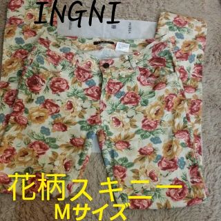 イング(INGNI)のINGNI　花柄スキニー(デニム/ジーンズ)