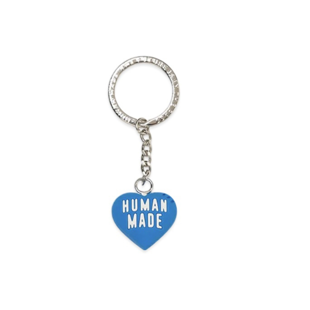 HUMAN MADE(ヒューマンメイド)の【HUMAN MADE】 ハート型キーホルダー 青 メンズのファッション小物(キーホルダー)の商品写真