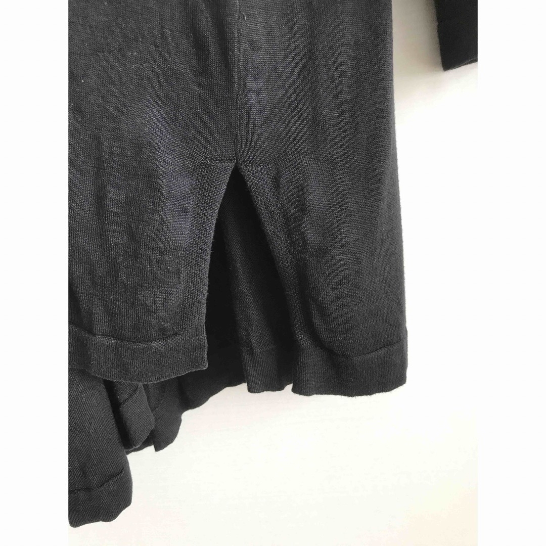 ☆DAMA collection カーディガン 黒 コットン100%☆ レディースのトップス(カーディガン)の商品写真